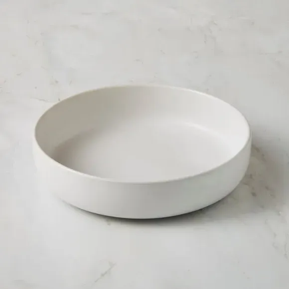 Stacking Pasta Bowl - White, Stoneware image