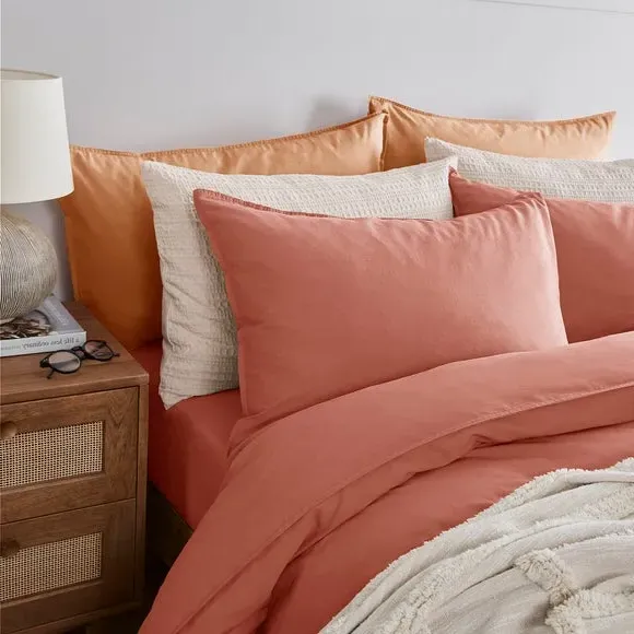 Standard Pillowcase Pair - Baby Pink, Cotton image