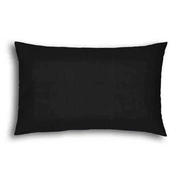 Standard Pillowcase Pair - Black, Cotton
