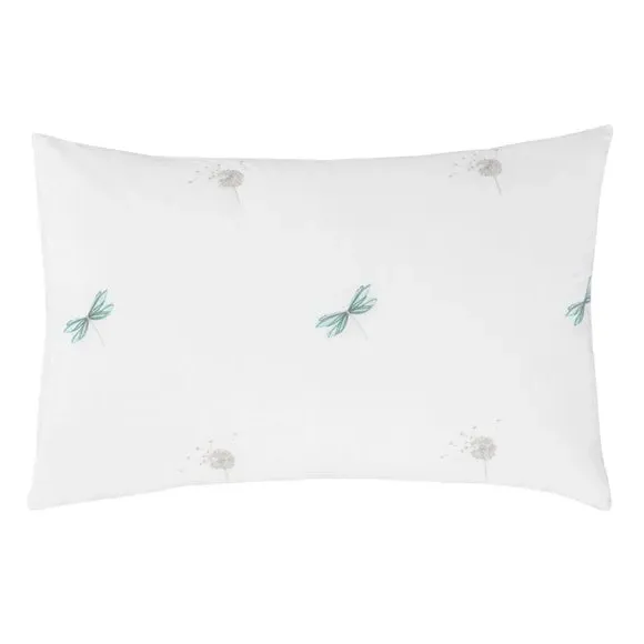 Standard Pillowcase Pair - Blue, Polycotton