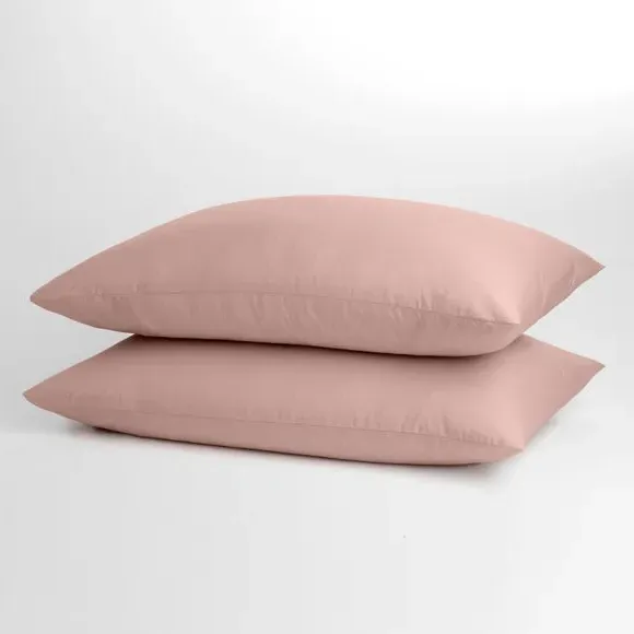 Standard Pillowcase Pair - Blush, Cotton