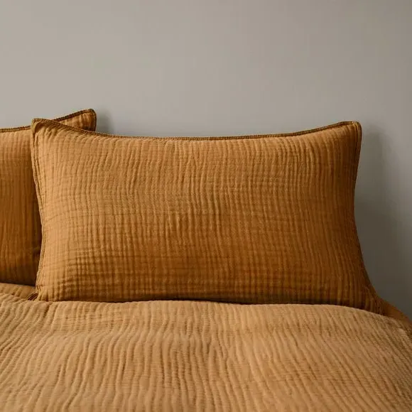 Standard Pillowcase Pair - Caramel, Cotton image