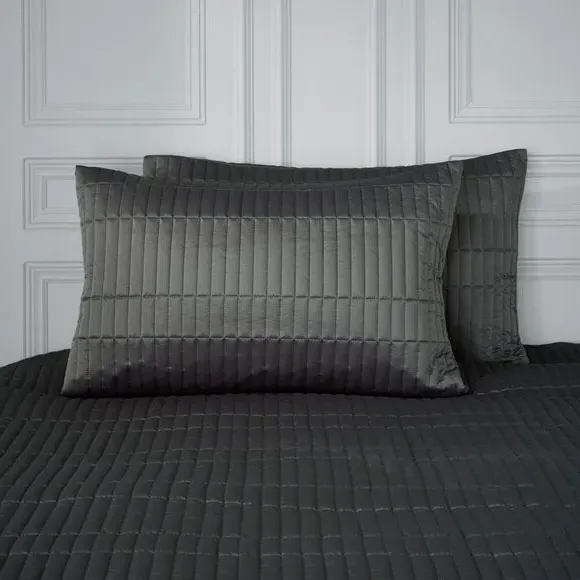 Standard Pillowcase Pair - Charcoal, Microfibre image