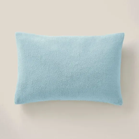 Standard Pillowcase Pair - Duck Egg, Teddy