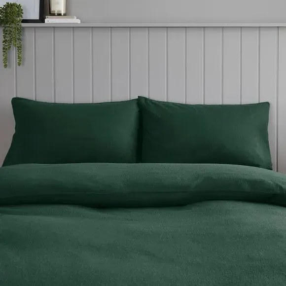 Standard Pillowcase Pair - Emerald, Cotton