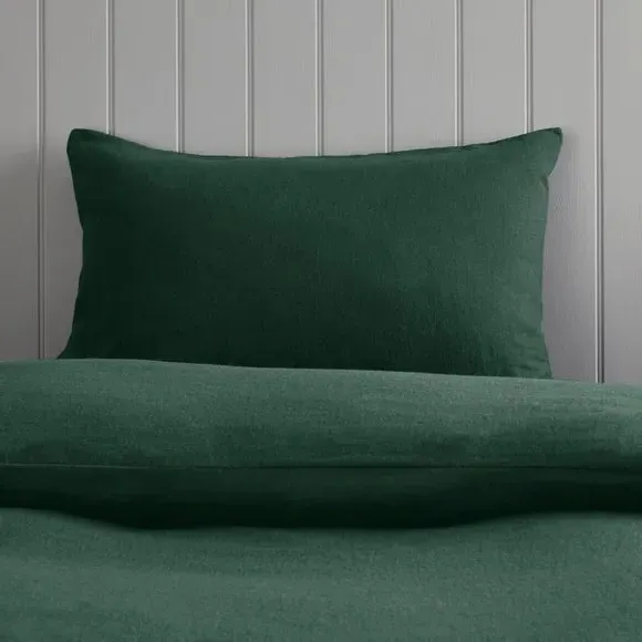 Standard Pillowcase Pair - Emerald, Cotton