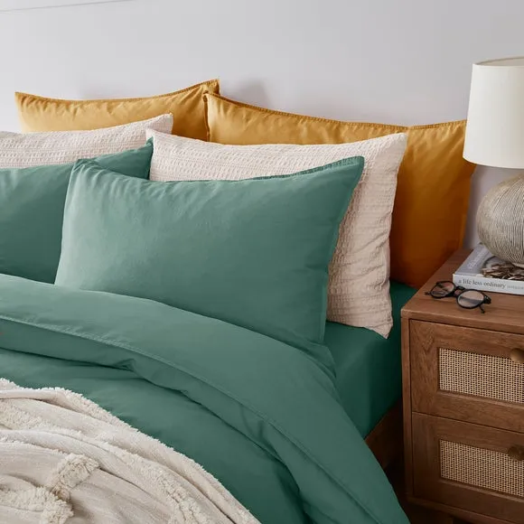 Standard Pillowcase Pair - Mineral, Cotton