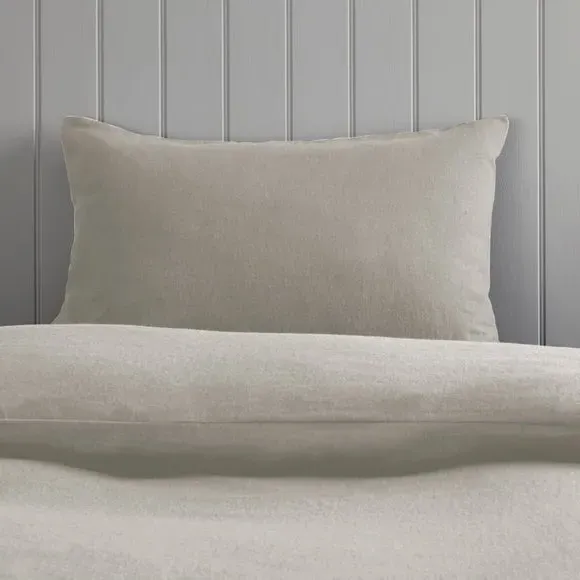 Standard Pillowcase Pair - Natural, Cotton