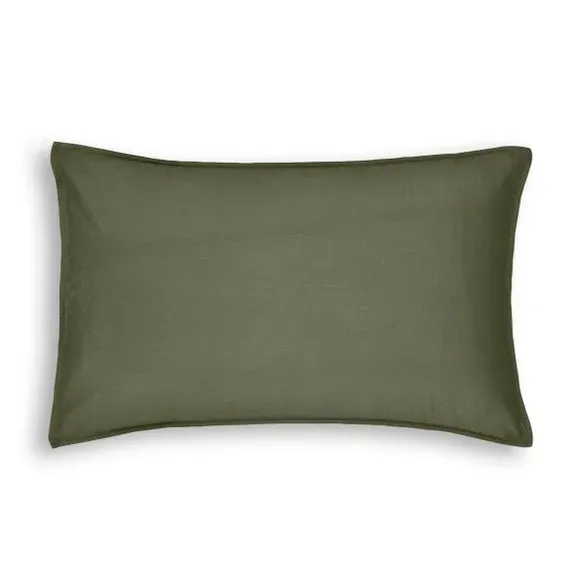 Standard Pillowcase Pair - Olive, Cotton