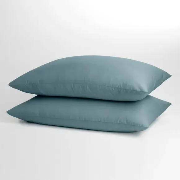Standard Pillowcase Pair - Pacific Blue, Cotton