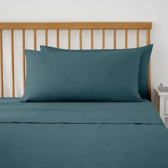 Standard Pillowcase Pair - Pacific Blue, Cotton image