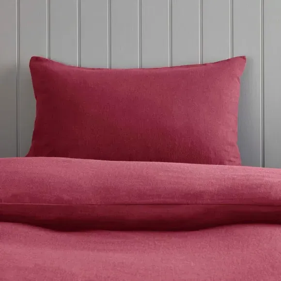 Standard Pillowcase Pair - Rhubarb, Cotton