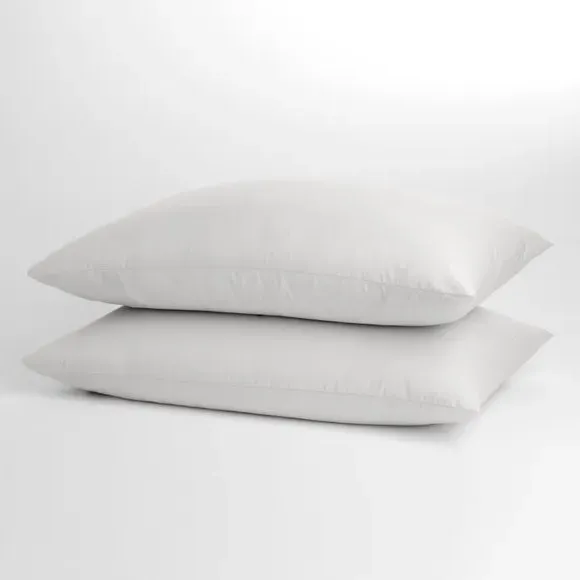 Standard Pillowcase Pair - Silver, Cotton