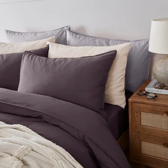Standard Pillowcase Pair - Thistle, Cotton