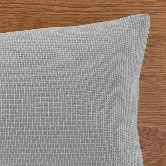 Standard Pillowcase Pair Waffle Weave - Charcoal