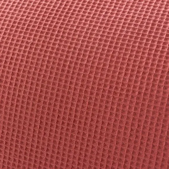 Standard Pillowcase Pair Waffle Weave - Terracotta