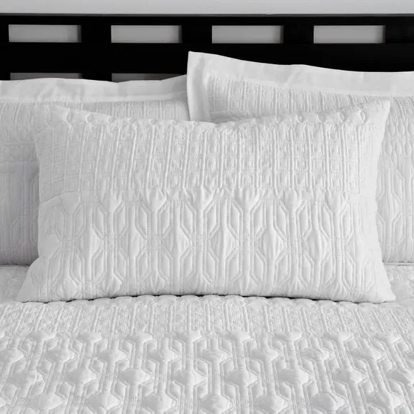 Standard Pillowcase Pair - White, Polyester image