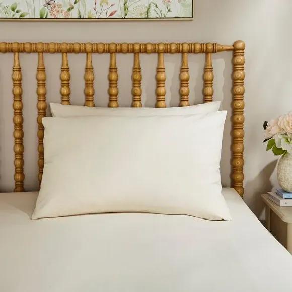 Standard Pillowcase Pair - White Sand, Cotton