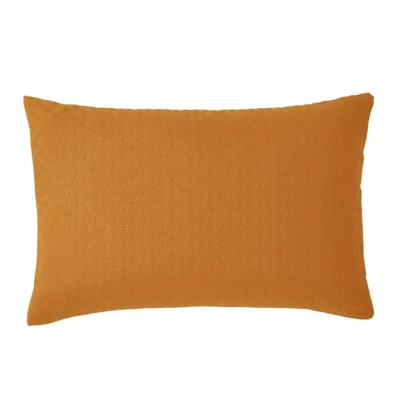 Standard Pillowcase Pair with Button Closure - Amber