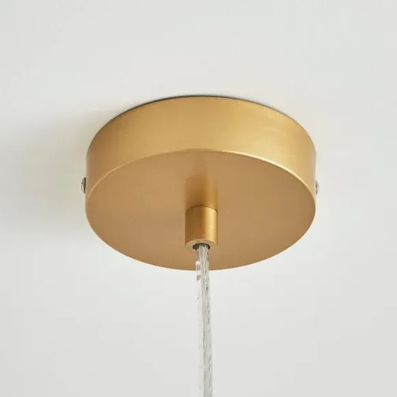 Star Pendant Light - Gold, Glass