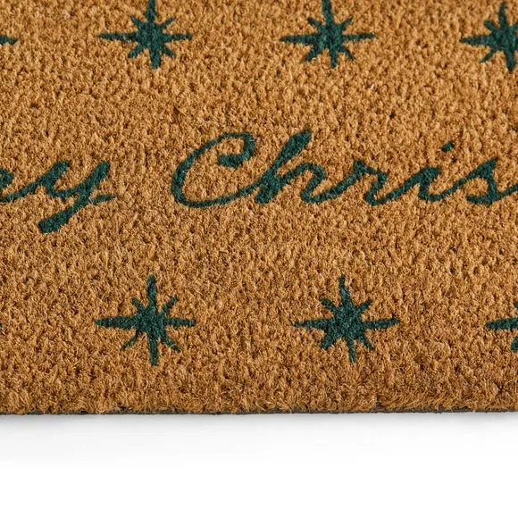 Step Doormat Merry Christmas - Natural, Coir