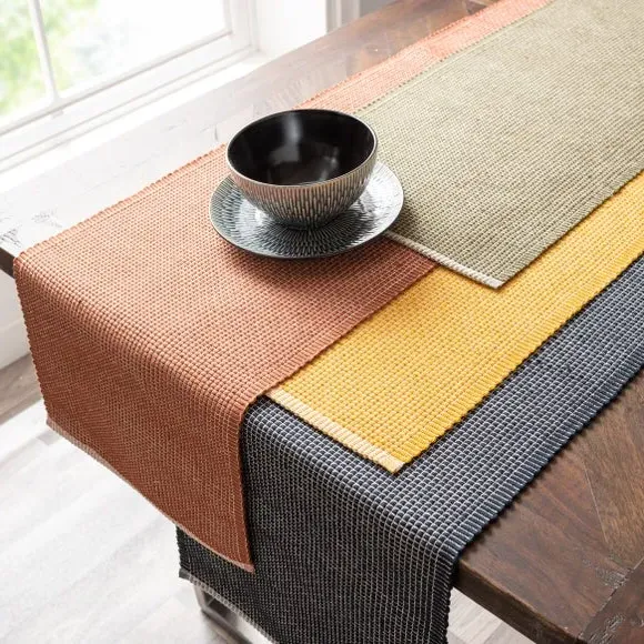 Stitchline Table Runner - Black