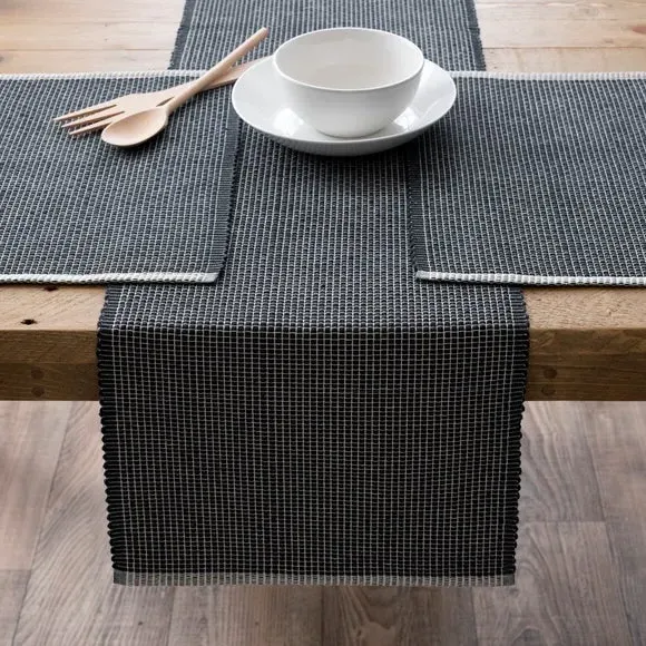 Stitchline Table Runner - Black