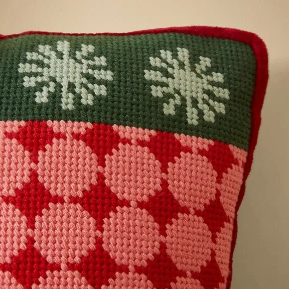 Stocking Shaped Cushion - Multicolor, Polyester