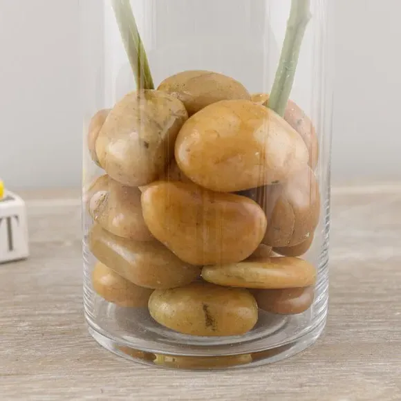 Stone Vase Filler - Natural, Glass