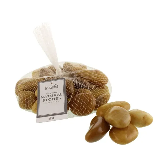 Stone Vase Filler - Natural, Glass