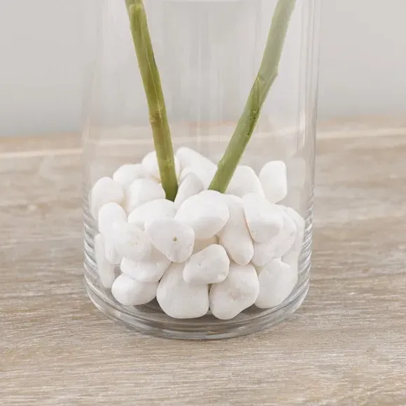 Stone Vase Filler - White