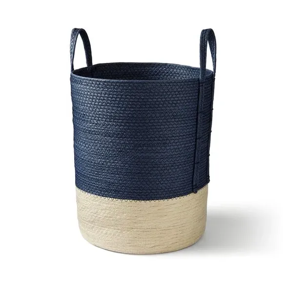 Storage Basket with Handles - Navy