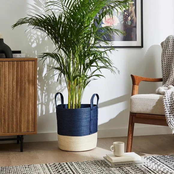Storage Basket with Handles - Navy