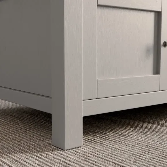 Storage Coffee Table - Stone, Oak Effect