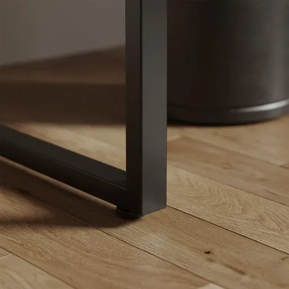 Storage Desk with Shelves - Oak Effect