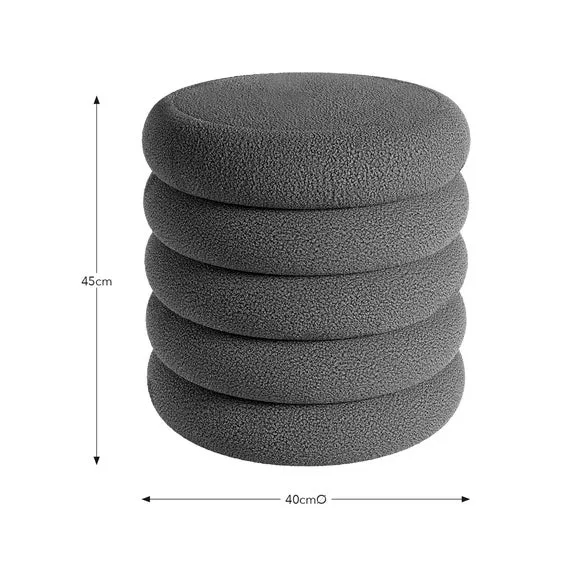 Storage Footstool with Lift Top - Olive, Sherpa