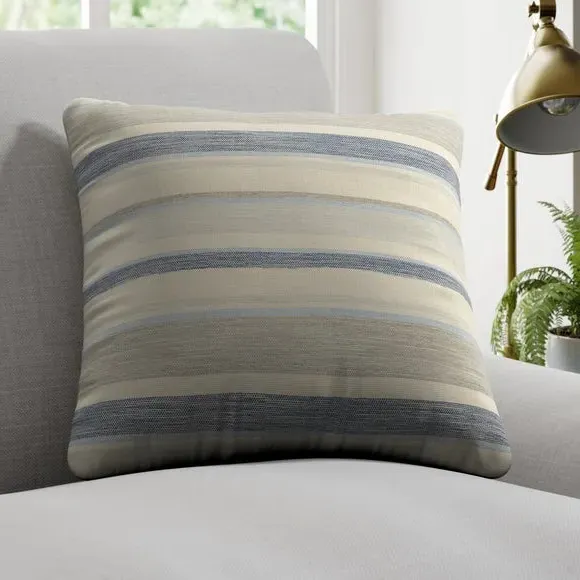 Stripe Cushion Cover - Grey image