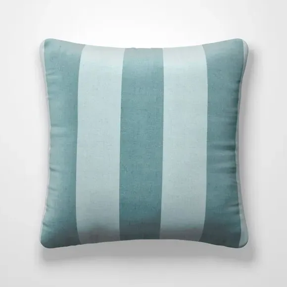Stripe Cushion Cover Made to Order - Seafoam