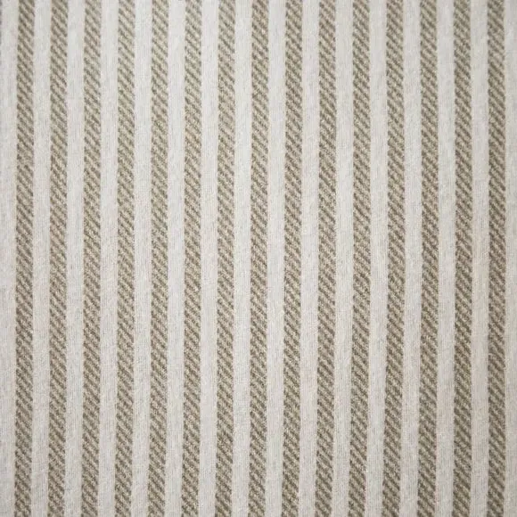 Stripe Duvet Cover Set - Natural, Brushed Cotton