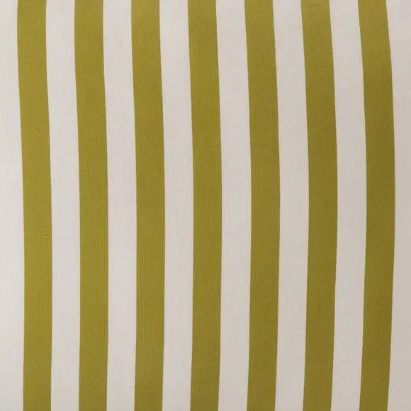 Stripe Duvet Cover Set - Pear, Cotton