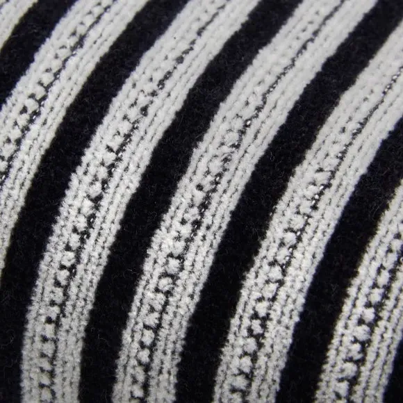 Stripe Hand Towel - White, Cotton