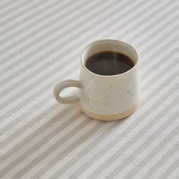 Stripe Tablecloth - Natural, Cotton