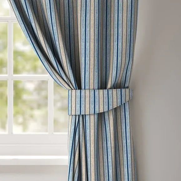 Striped Curtain Tieback - Batik image
