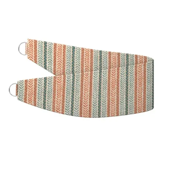 Striped Curtain Tieback - Henna