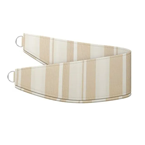 Striped Curtain Tieback - Linen
