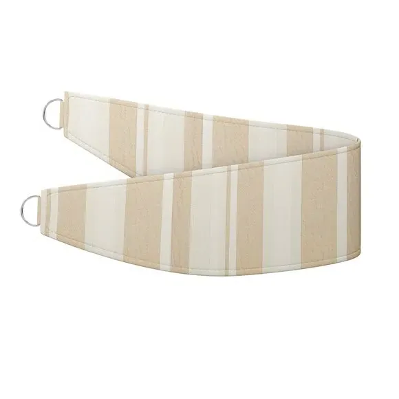 Striped Curtain Tieback - Linen