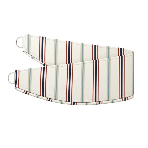 Striped Curtain Tieback - Multi, Cotton