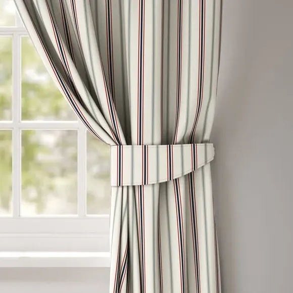 Striped Curtain Tieback - Multi, Cotton image