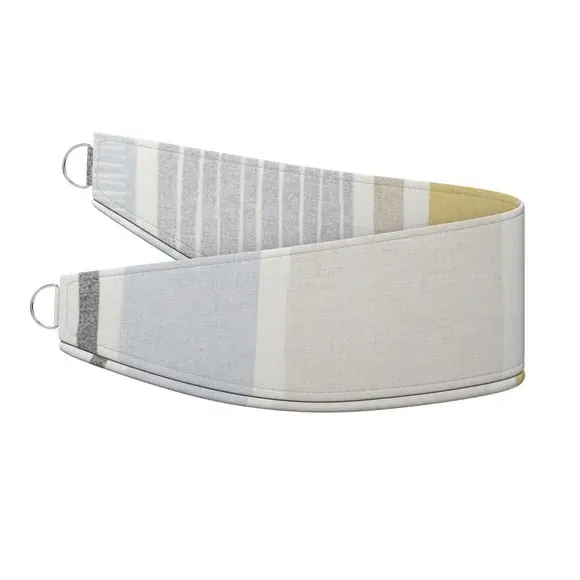Striped Curtain Tieback - Ochre