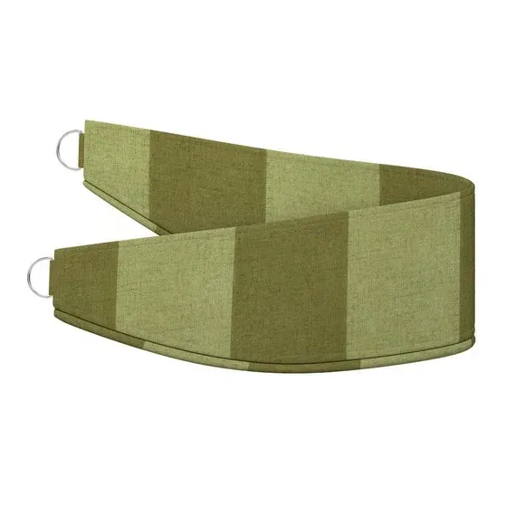Striped Curtain Tieback - Olive, Polyester